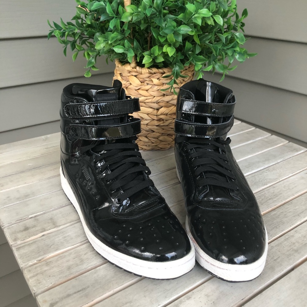 Mens Patent Leather Pumas